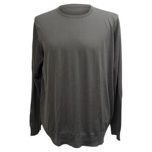 Prada Crewneck Sweatshirt in Grey Virgin Wool
